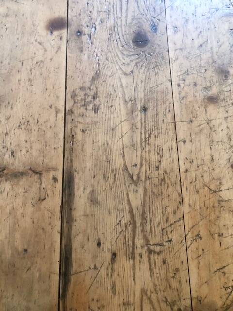 Antique farmhouse coffee table