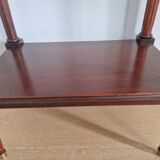 Pedestal table bedside Louis XVI mahogany style