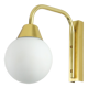 Mid century Italian Golden & Opaline Wall Lamp