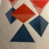 Framed poster knoll space age herbert matter