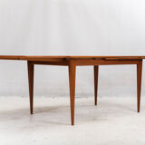 Danish extendable table teak No. 254 by Niels Otto Møller for JL Møllers, 1960s