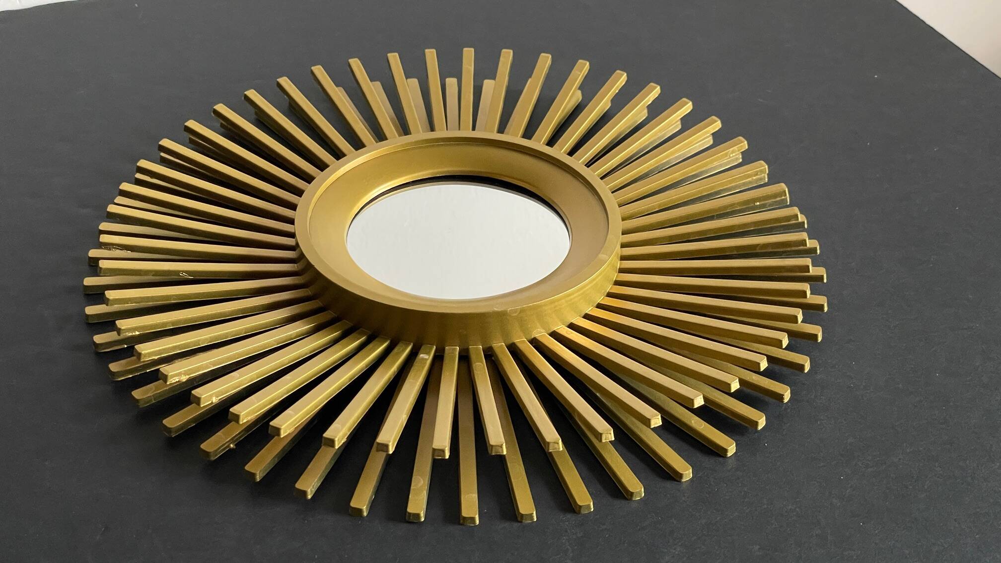 Mirror golden sun vintage style