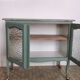 Vintage glass-fronted sideboard