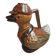 Pichet canard vintage en céramique émaillée