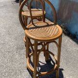Rattan bar stools