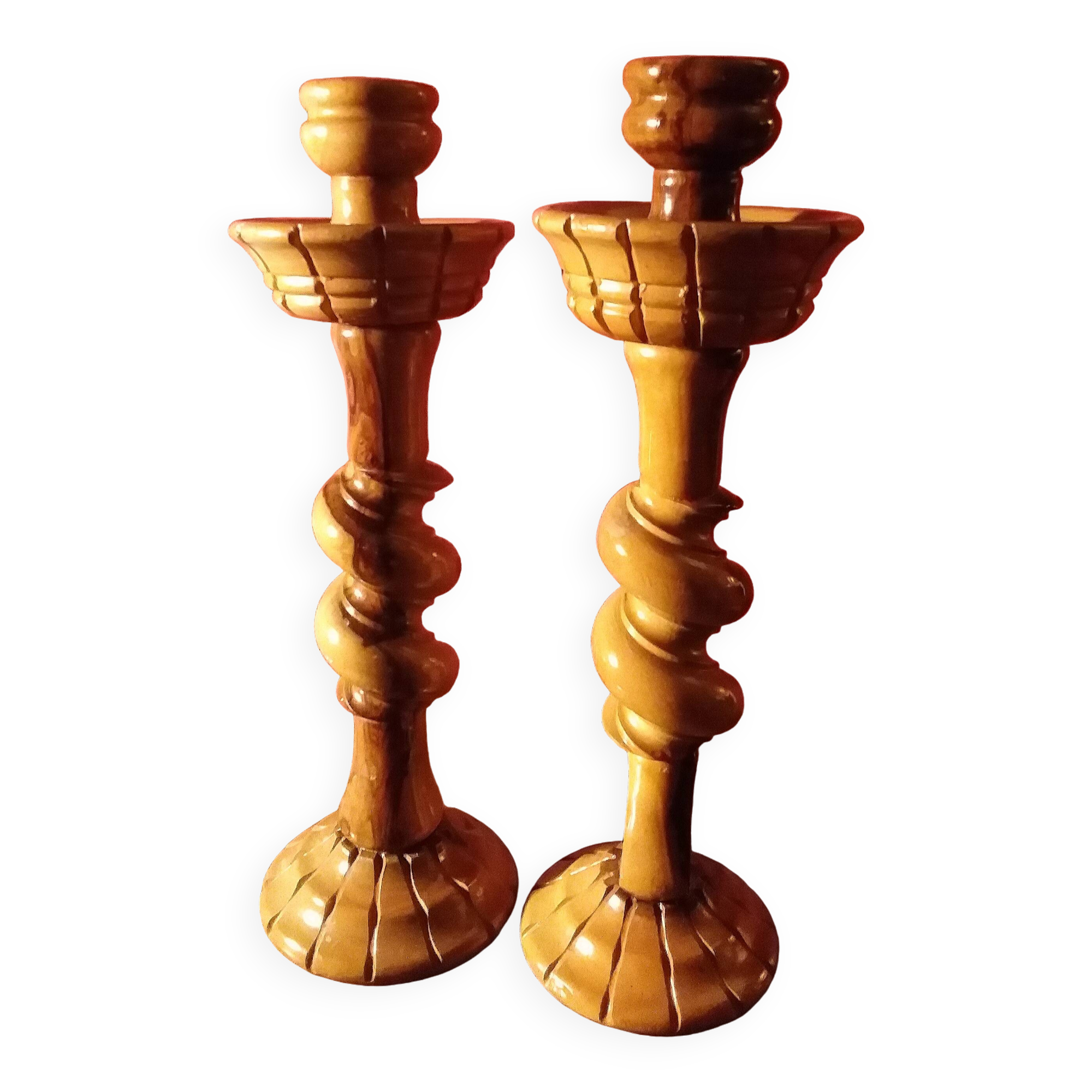 Chandeliers en bois d’olivier de bethleem.