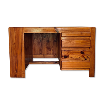 Vintage pine desk home style Regain