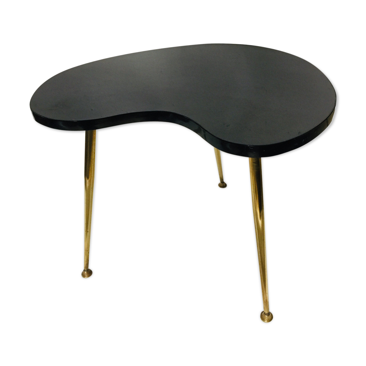 Bean-shaped side coffee table