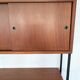 Free-standing teak bookshelf, Italy, 1960s
