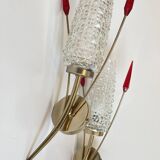 Pair of retro 60s wall lights