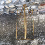 Golden magazine holder
