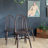 Trois chaises vintage