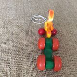 Toy wooden duck