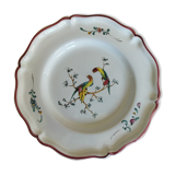 Decorative plate signed YR