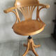 Thonet swivel office chair reissued