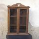 Old wall display case