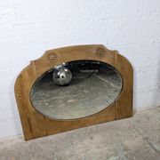 Miroir en chêne sculpté - Années 30