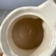 Digoin ceramic teapot with flowers