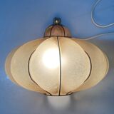 Wrought Iron & Murano Glass Wall Sconces, Italy, 1960s, Set of 2 