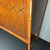 Midcentury Swedish Scandinavian sideboard cabinet by David Rosen model Napo
