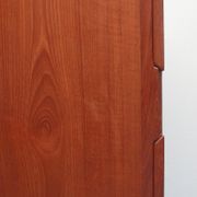 1960s sidebaord / highboard in teak with sliding doors