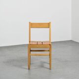 Suite of four chairs in the style of Maison Regain