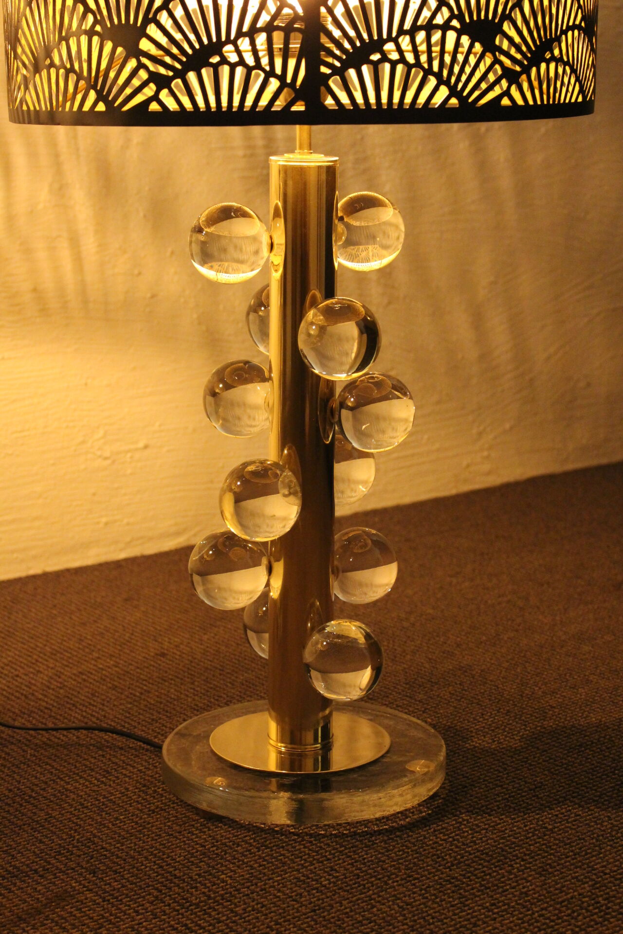 Pair of MURANO lamps