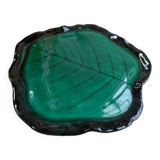 Small green ceramic dish