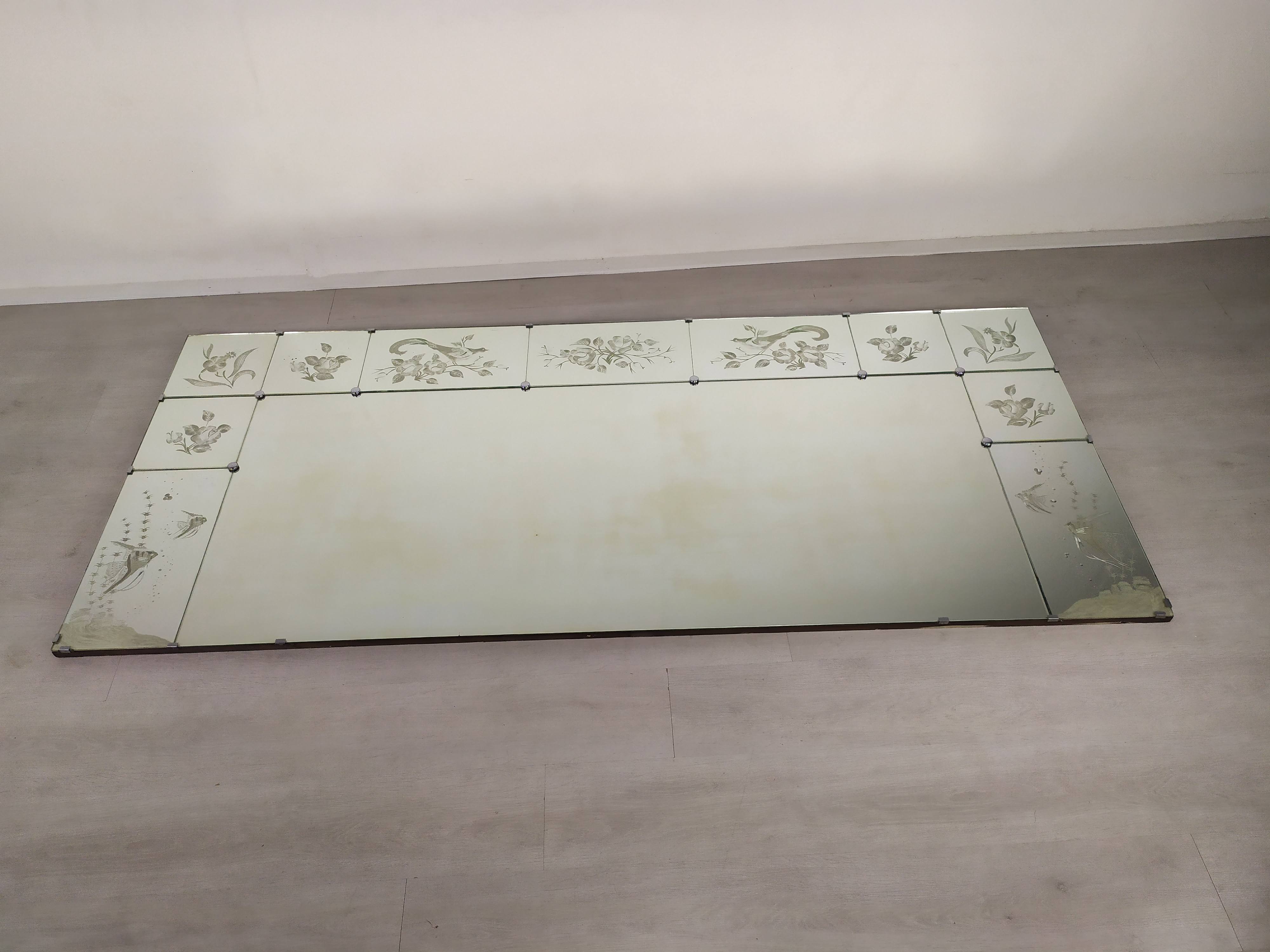 Mirror art deco 100x231cm