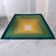 1970s Mid-Century Modern "Homage to the Square" Shag Rug – Geometric Op-Art