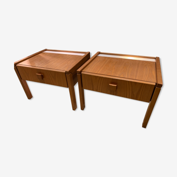 Pair of bedside tables