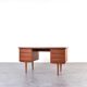 Mid-Century Teak Desk by Fredrik Kayser for Skeie Møbler, 1960s.
