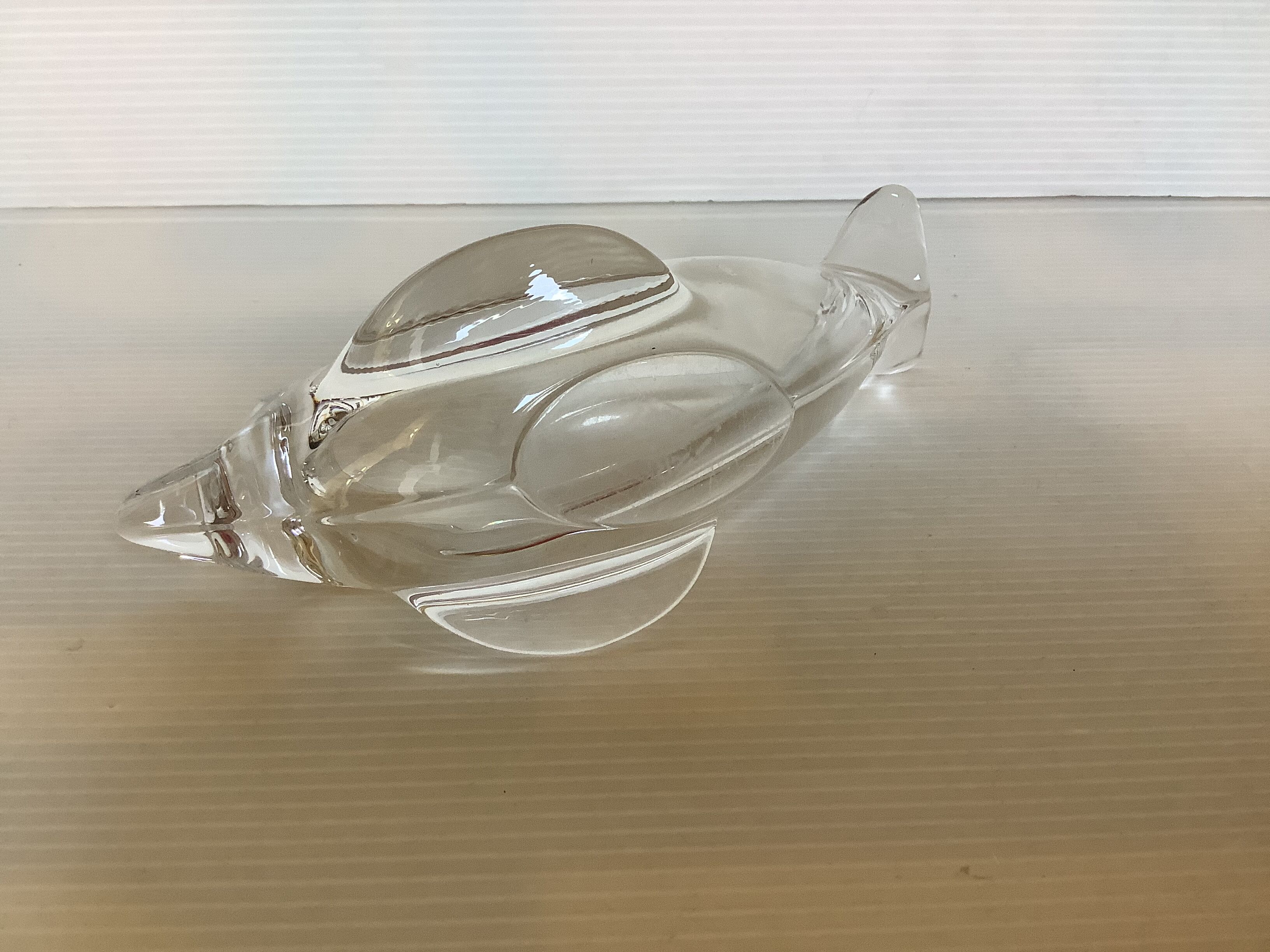 Dolphin zoomorphic crystal Vannes le Châtel