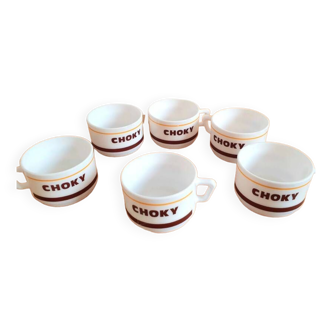 Set of 6 Choky coffee cups