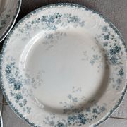 Lot of 7 flat plates Boulenger Choissy le Roi