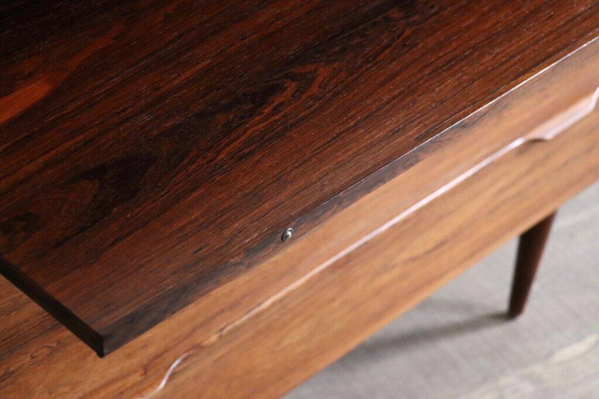 Henning Jørgensen secretary for Fredericia, Denmark 1960s in rosewood