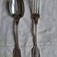 Christofle Alfenide silver cutlery, Coquille/Vendôme model, x6 or 12