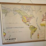 Old geography solar map 1960