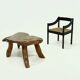 XL Tree Trunk Coffee Table 1960s