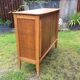 Buffet vintage à portes coulissantes en chêne