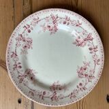 Mismatched series of 4 old “Terre de fer” flat plates
