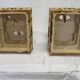 Pair of Chinese guardian lions foo dogs shishi imperial guardians ceramic