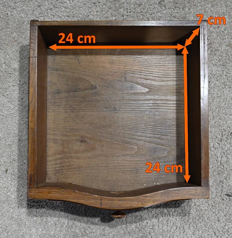 Small Walnut Bedside Cabinet – 1900