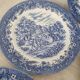 Churchill / Large English porcelain plates