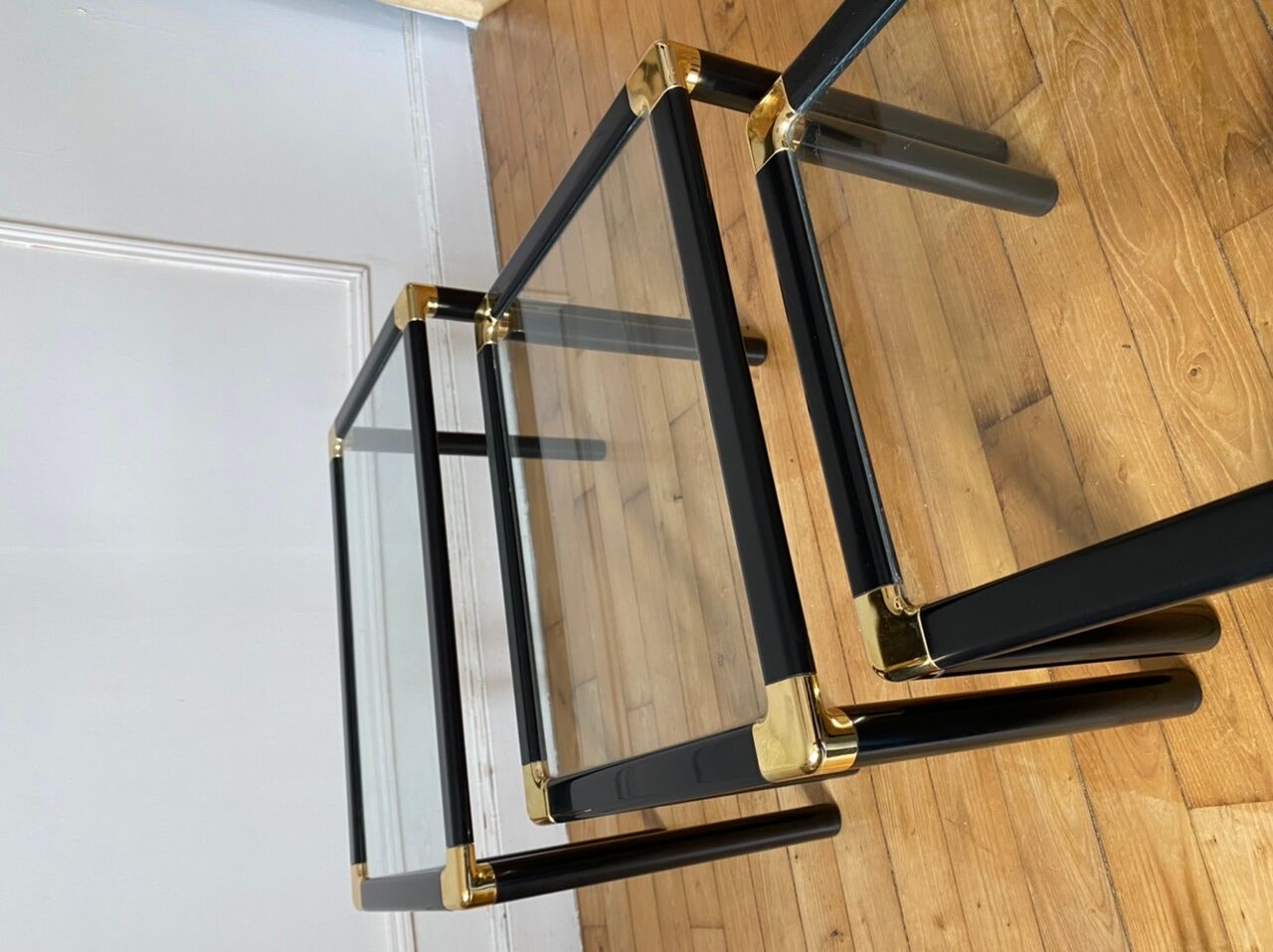 Pull-out coffee tables from the 70s