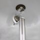 1930s Art Deco Nickel Mushroom Table Lamp Europe