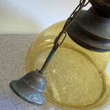 Antique bubble glass chandelier