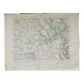 Carte vintage de Briey
