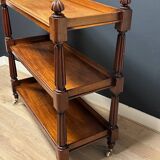 Antique mahogany tiered stand