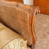 Louis XV bed in cannage
